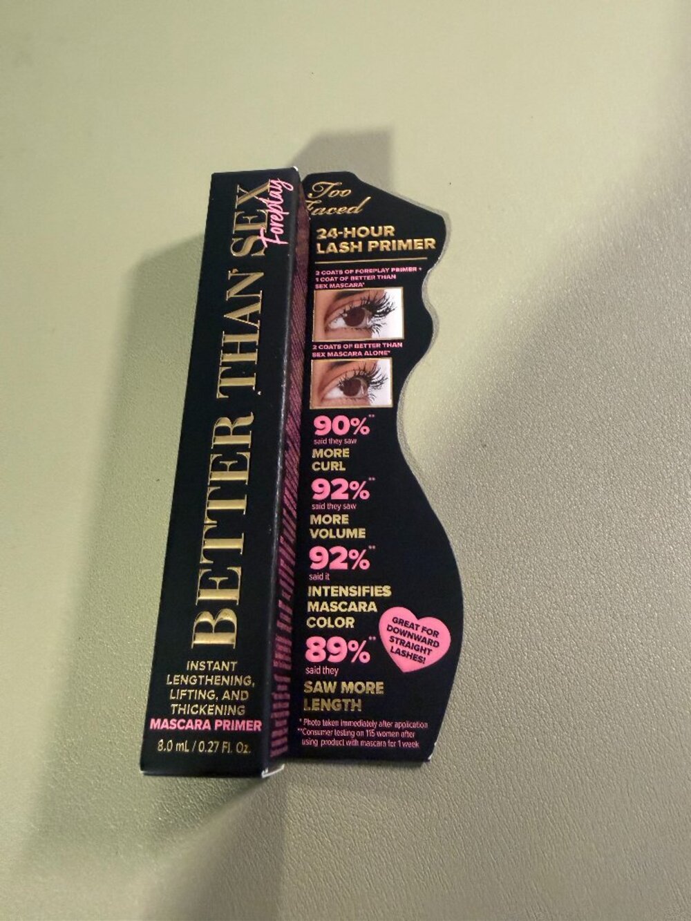 NIB - Too Faced Better Than Sex Mascara Primer